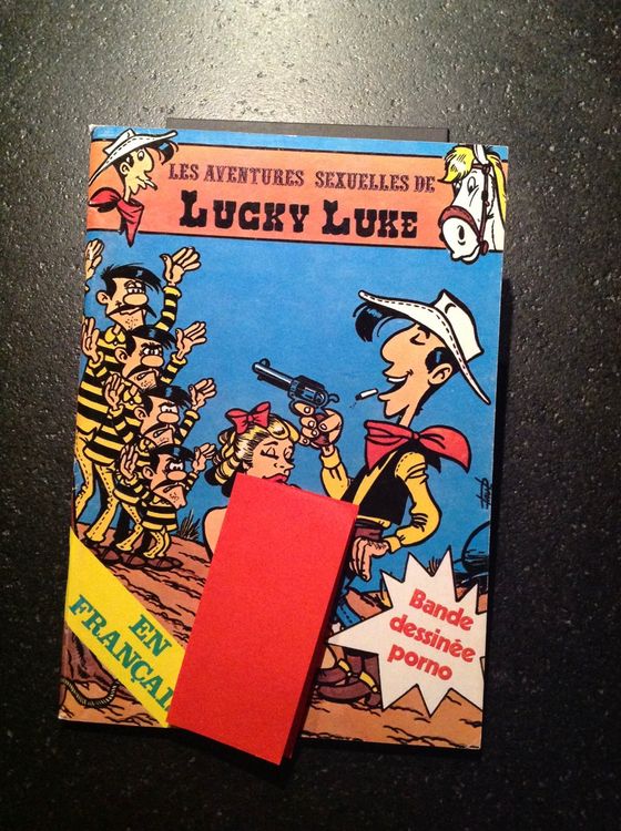 Figurine Lucky Luke vintage sous blister (Dargaud 1984, rare, collector) - Collection