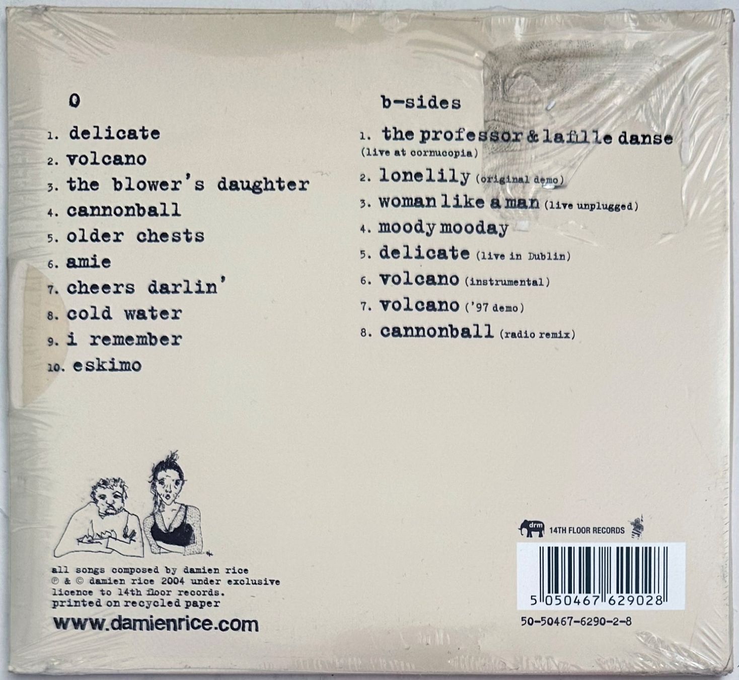 CDs: Damien Rice – O / B-Sides – Neu und originalverpackt aus Martigny von jereq 1