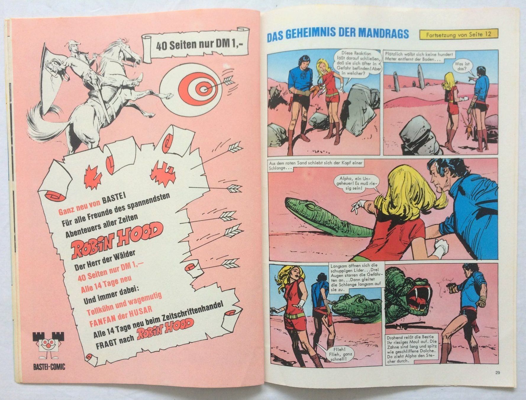Fumetti: RAUMAGENT alpha - Nr.17/1973 – Usato da Schaffhausen venduto da durruti 4