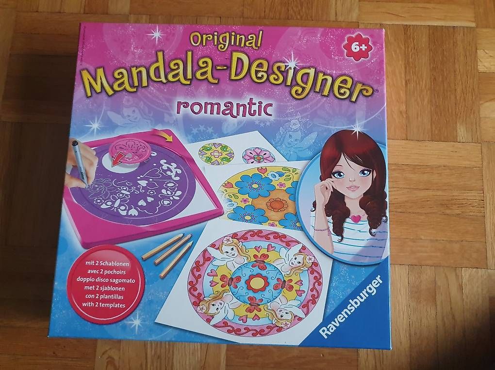 Sciablone: Ravensburger Mini mandala designer romantic (6+) – Usato da Zürich venduto da kevinlodge
