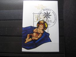 BRD 1978 Weihnachten BL17 ET