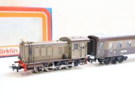Märklin FS Diesellok 3142 + Personenwagen 4036 - Italien Set