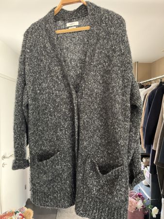Isabel Marant Étoile Strickjacke, grau, made in Italy