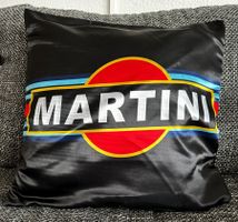 Martini Kissenbezug Schwarz Bianco ROsso 80er Rennsport Kult