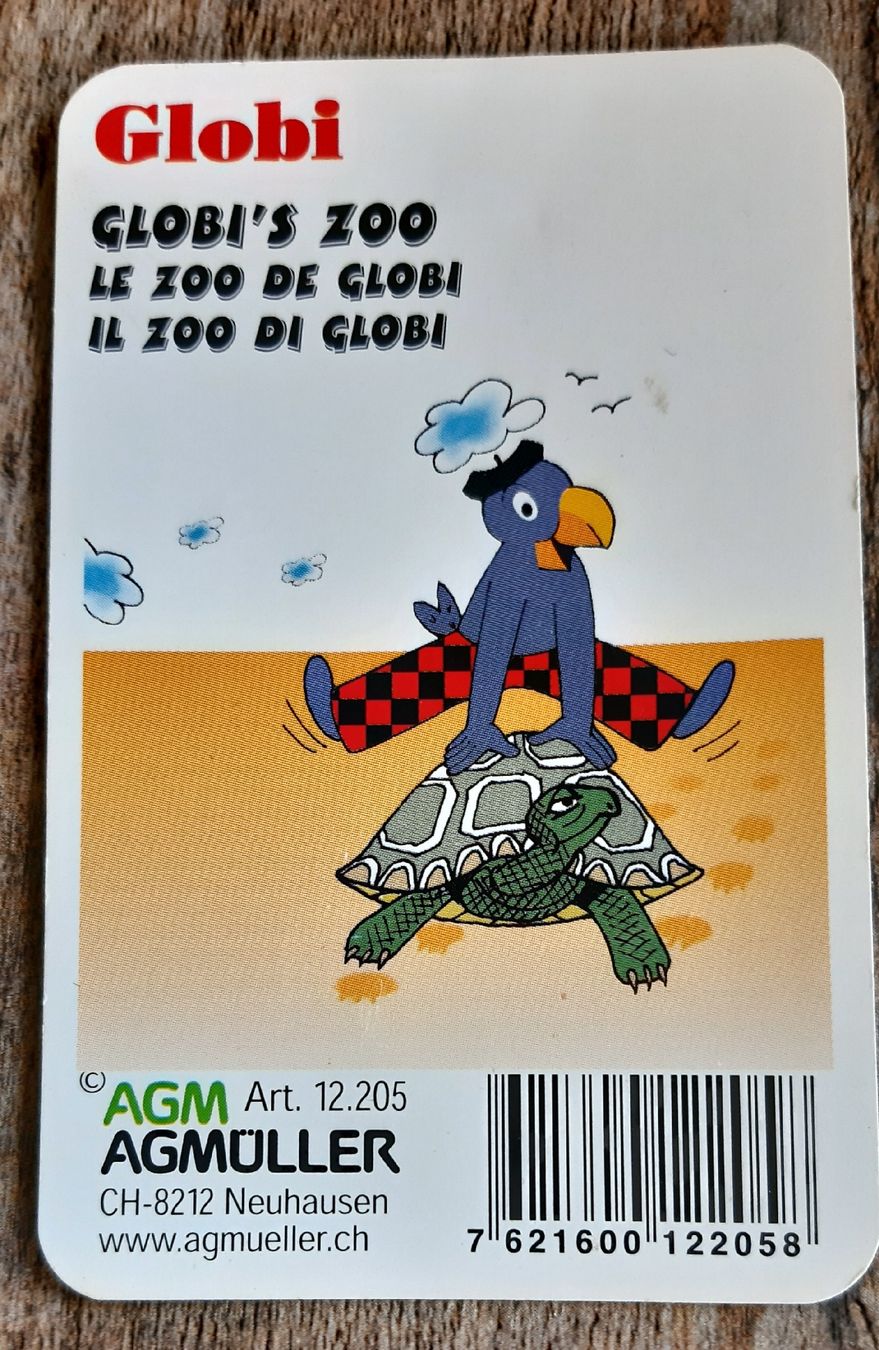 Giochi: Globi Quartett  --  GLOBI'S ZOO – Usato da Tagelswangen venduto da BrigittaC01 7