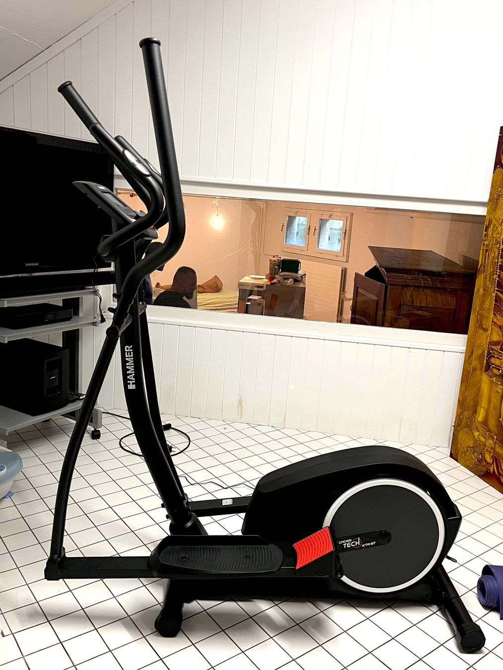 Vélos d'appartement: Crosstrainer Hammer Crosstech 4110 xtr bt – D'occasion à Zürich par Allrounders
