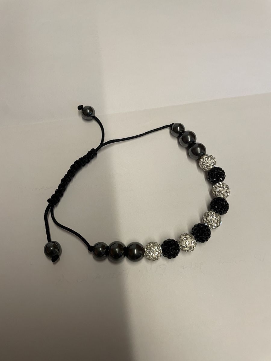 Bracciali & Braccialetti: Armband mit runden Glitzersteinen – Nuovo (secondo la descrizione) da Lenggenwil venduto da mai_2m5q 1