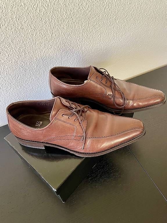 Scarpe da uomo: Lederschuhe Leder Schuh – Usato da Urdorf venduto da DennyBennyB