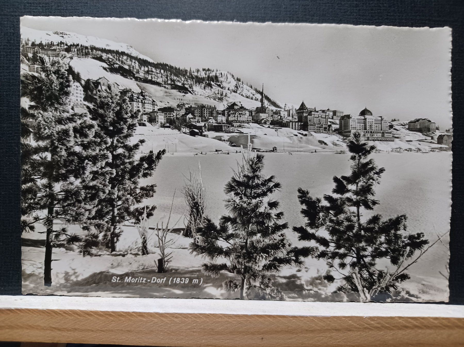 Ansichtskarten: No. r 2753, St. Moritz-Dorf, – Gebraucht aus Aarau Rohr von mgvw
