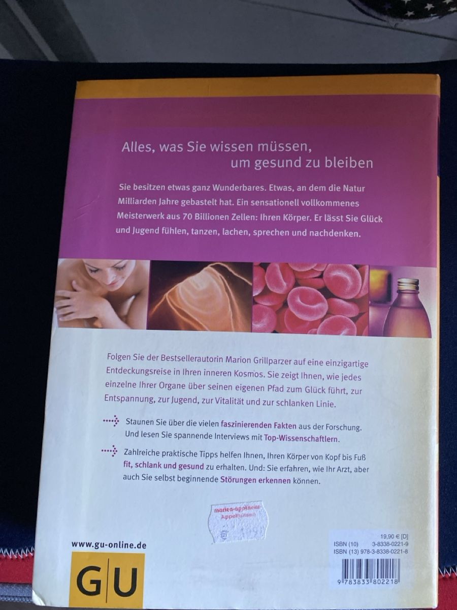 Libri: Körperwissen - Entdecken Sie Ihre innere Welt – Usato da Ebmatingen venduto da 777_cq5g 1