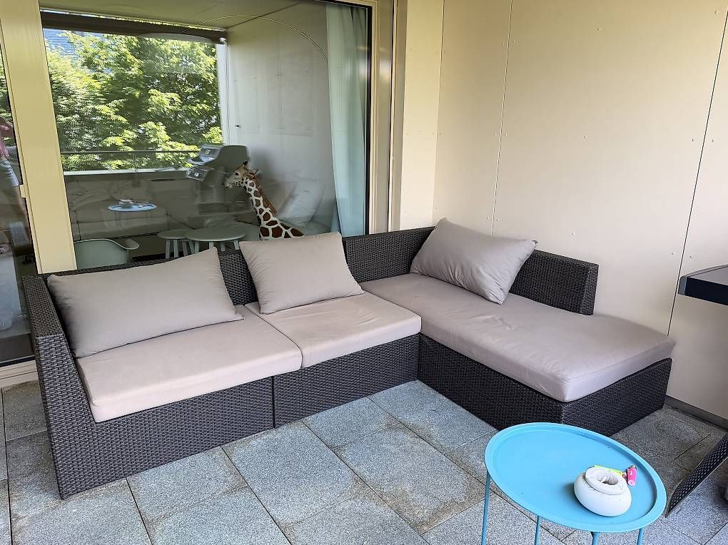 Divani: Polyrattan Gartenlounge von Möbel Pfister – Usato da Adligenswil venduto da TST04