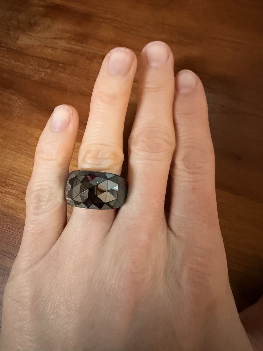 Swarovski Anelli: Swarovski Ring schwarz Grösse 52 – Usato da Oetwil an der Limmat venduto da Cowgirl85 1