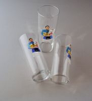 ❤️VINTAGE  Orignal 60er Jahre  3 Biergläser Küppers Kölsch