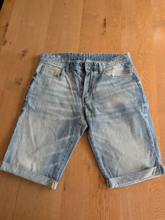 G-Star RAW Jeans-Shorts, hellblau, Grösse 32, Sommer-Look