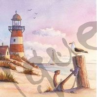 Serviette sunset (1481) 2Stk.