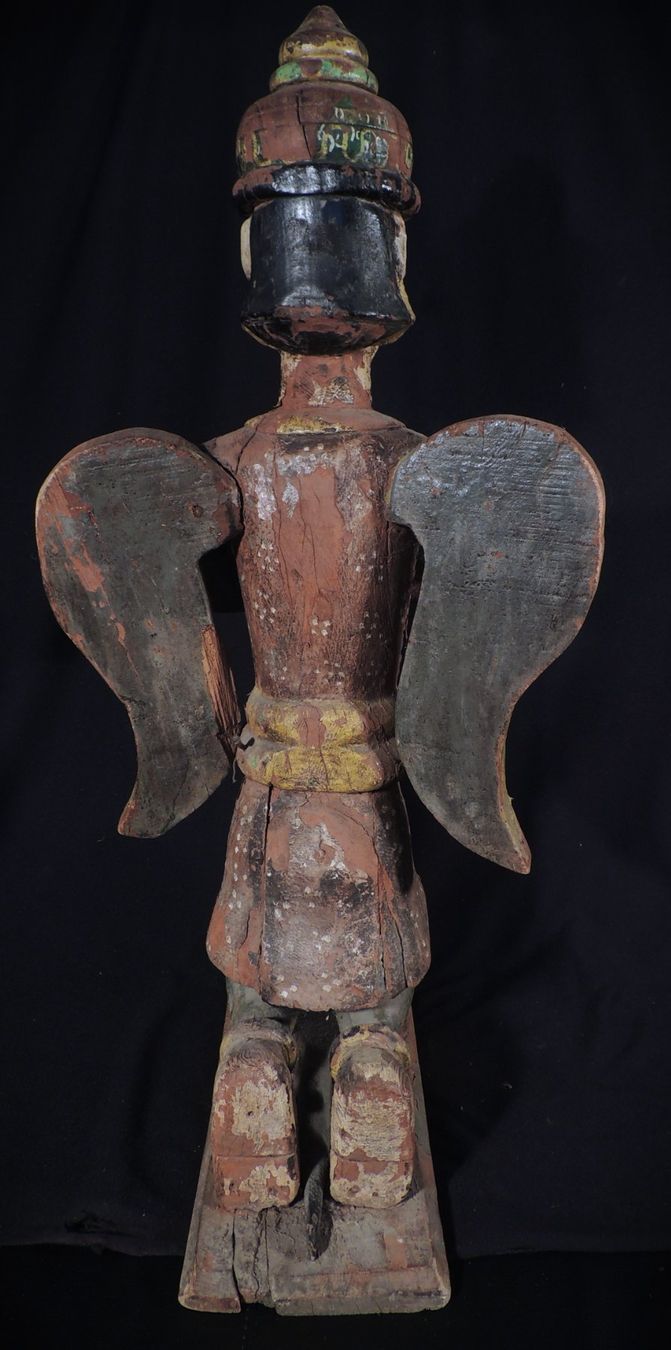 Skulpturen & Statuen: Garuda Statue polychromes Holz Südostasien – Gebraucht aus Waldenburg von labrador707 4