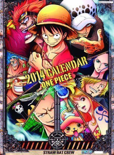 Kalender: Japanese Anime Calendar 2014 One Piece – Neu und originalverpackt aus St-Imier von ATTAKSHOP