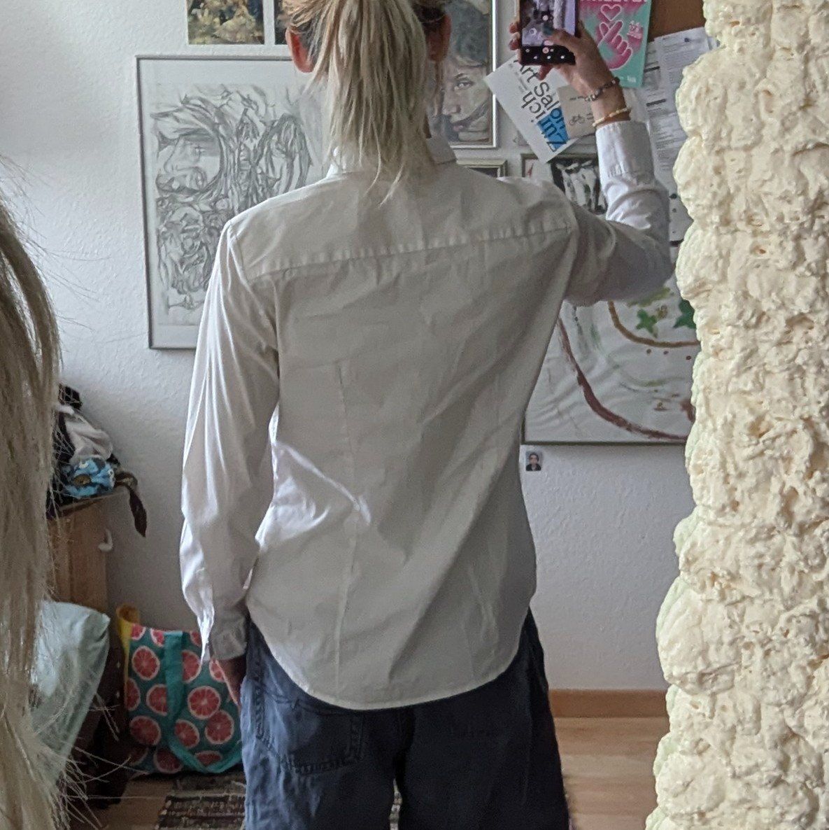 H&M Chemises: Weisses Hemd – D'occasion à Morgarten par rra_jvw7 1