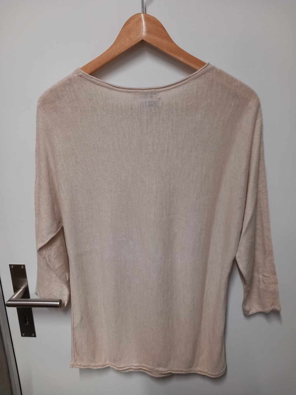 Tom Tailor Maglioni & Felpe: Tom Tailor Pullover Gr.S Leinen/Baumwolle, beige – Usato da Gwatt (Thun) venduto da umwelt-brocki 1