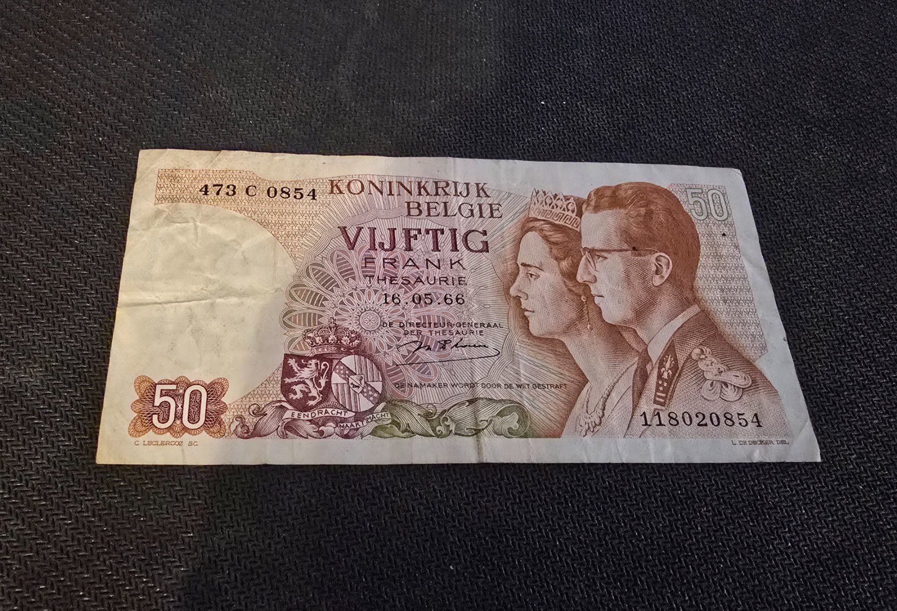 Banconote: Billet Belgique 50 – Usato da Petit-Lancy venduto da Minnie26