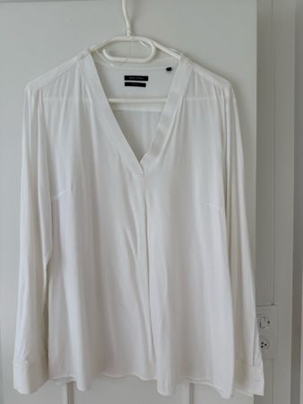 Marc O’Polo Stretch Bluse Weiss, Grösse 44, Top Zustand