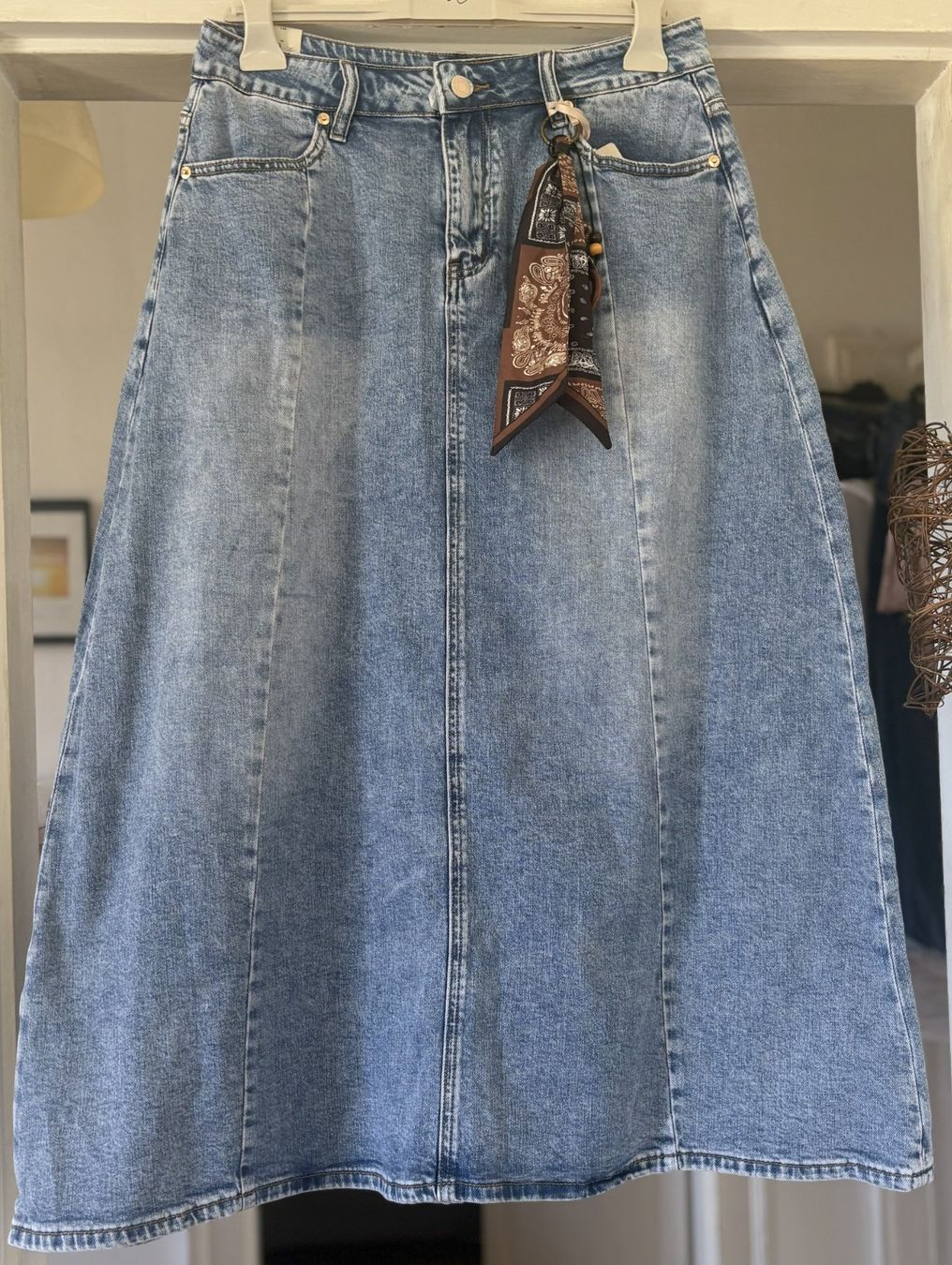 Gonne: JUPE JEANS! M – Nuovo e nell'imballaggio originale da Locarno venduto da NicoNion