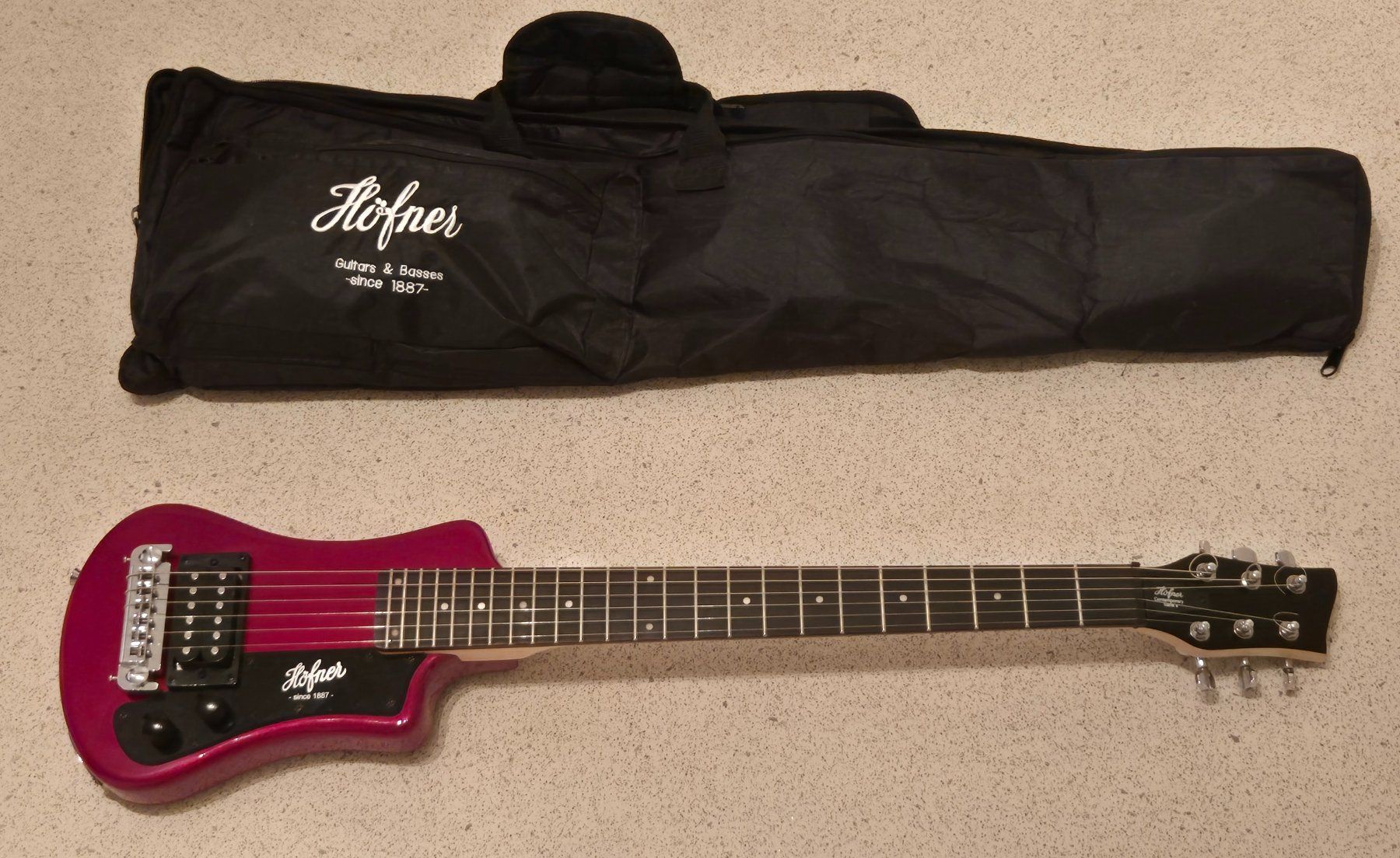 Höfner Instruments de musique: Höfner Shorty Contemporary Series - Travel Guitar – D'occasion à Hombrechtikon par 250GTO 6