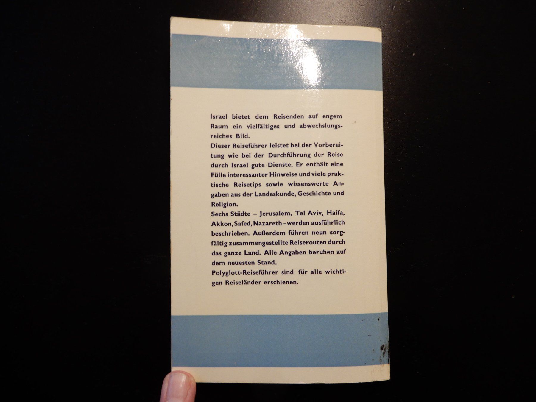 Libri: Reiseführer Israel Polyglott 1964 Vintage – Usato da Erstfeld venduto da Mario_boe0 7