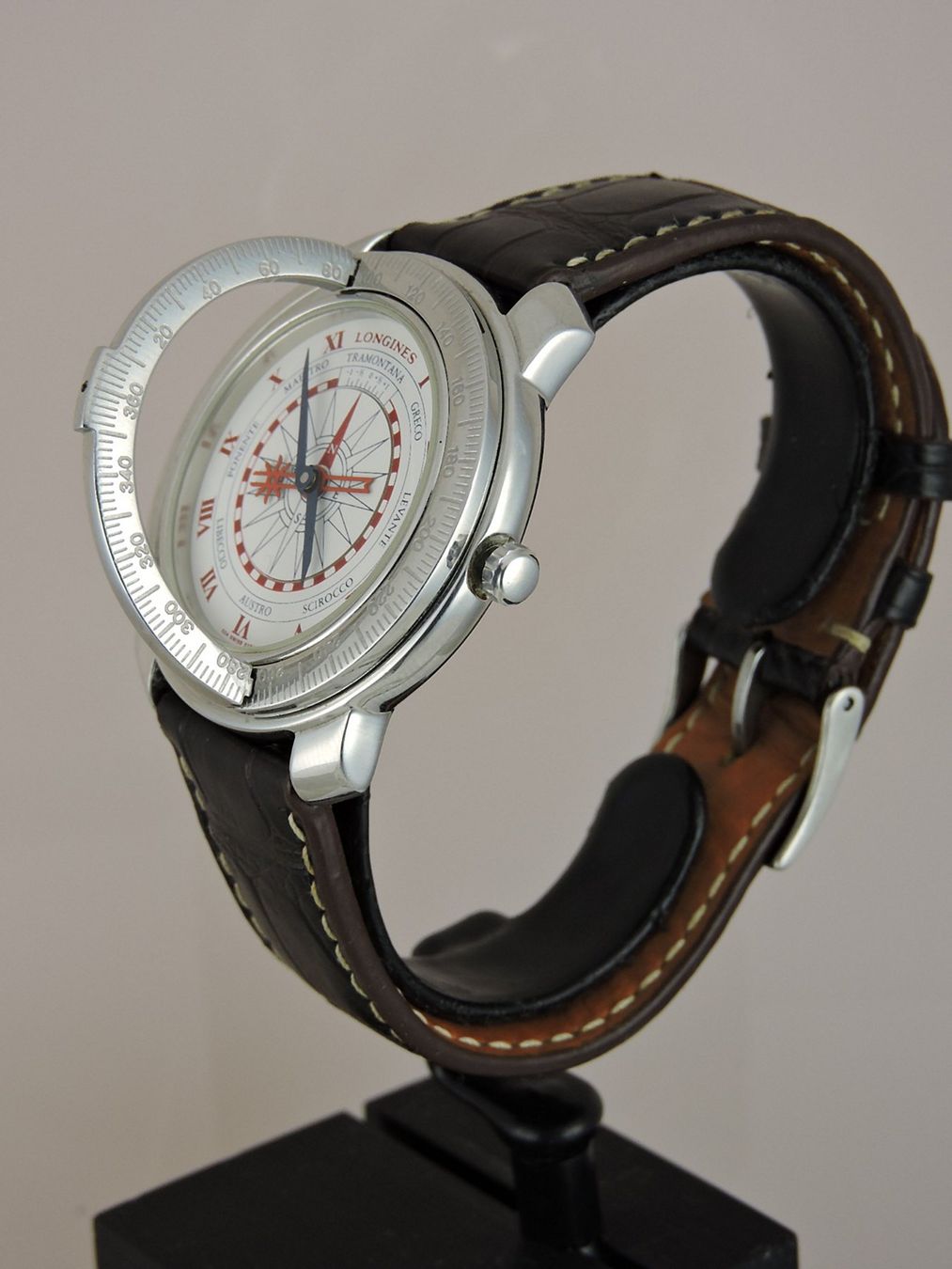 Longines Orologi: 1992 Longines Christobal Columbus Compass 500yr - Serviced – Usato da Bern venduto da Vintage-Oyster 1