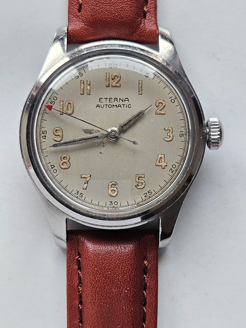 Eterna Orologi: 165 Eterna Automatic Hammerautomat aus 1946 – Usato da Berikon venduto da mmm21