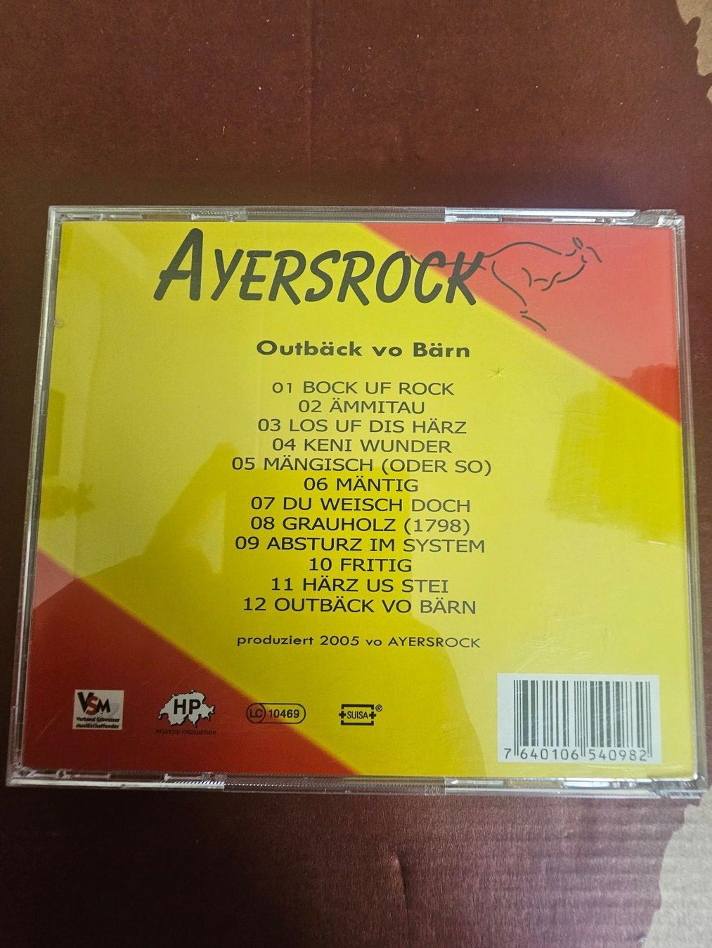 CD: CD - Ayersrock - Outbäck Vo Bärn (Rock, 2005) – Usato da Biberist venduto da Foolio0 1