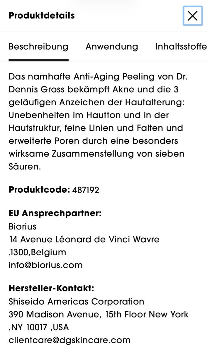 Sephora Cura del viso: Dr. Dennis Gross Peeling Alpha Beta Extra Strength 3 Stk – Nuovo e nell'imballaggio originale da Zürich venduto da deruja 5