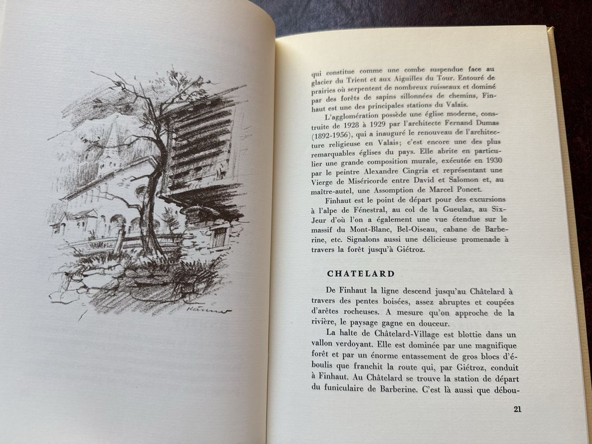 Livres: Du Valais à Chamonix - Chemin de fer Martigny-Châtelard – D'occasion à Fribourg par Ardoffel 5