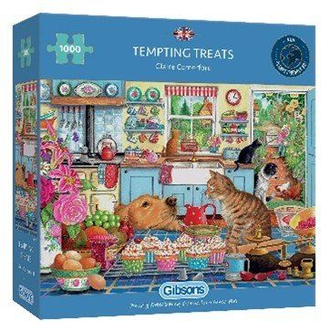 Puzzles: Puzzle Tempting Treats von Gibsons – Gebraucht aus Müntschemier von Tigcou