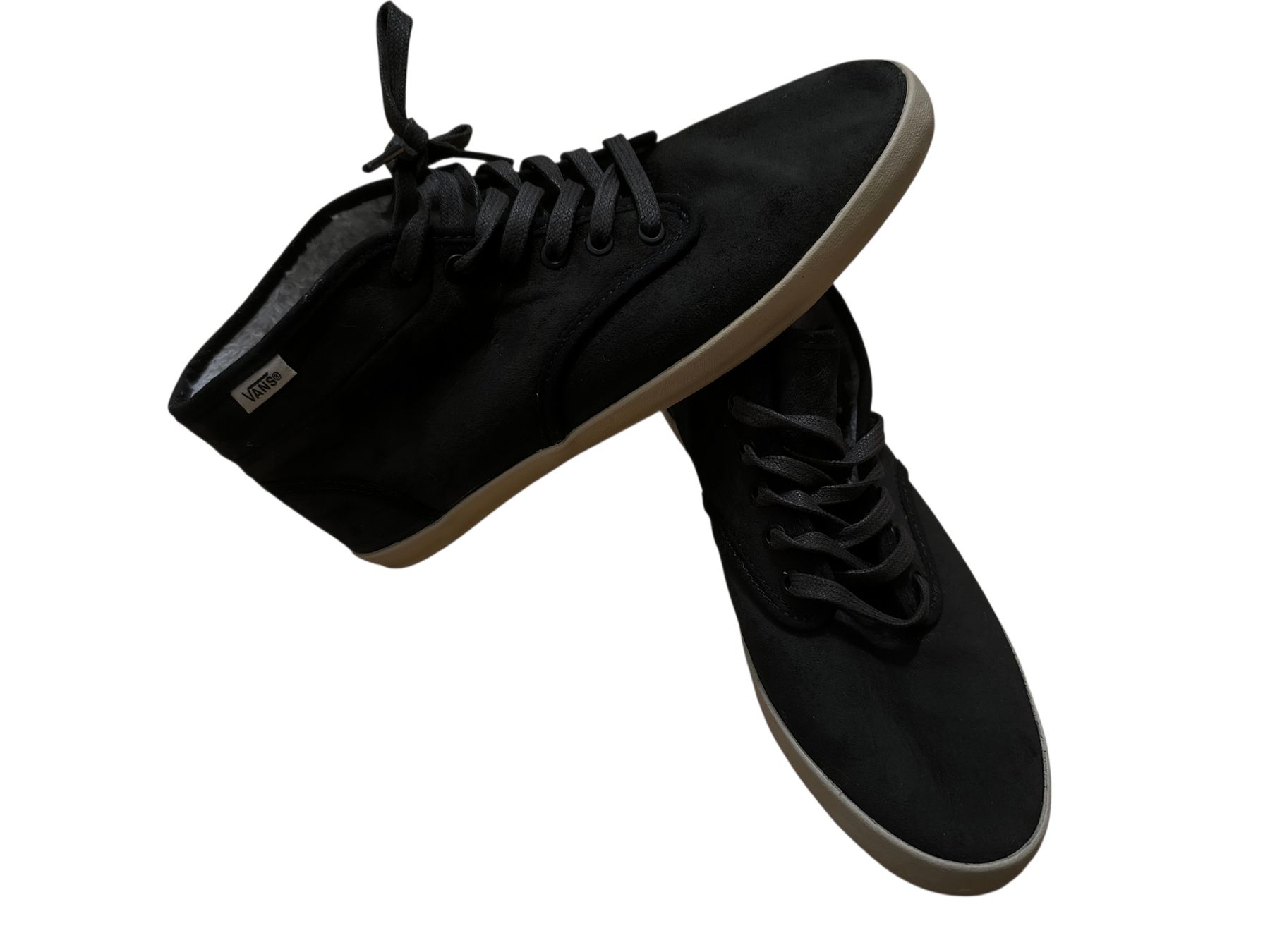 Vans Scarpe da donna: Leder Vans Sneaker, Winter, Schwarz, Gr. 37 – Usato da Gettnau venduto da Immortal_ 2