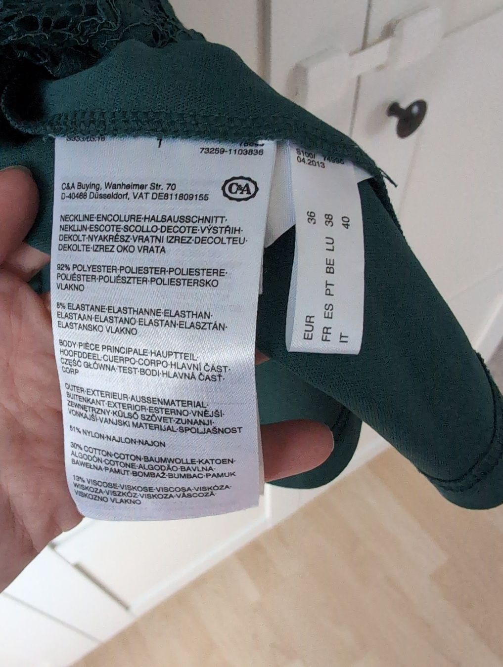 C&A Kleider: Elegantes Spitzenkleid Gr. 36 – Neu (gemäss Beschreibung) aus Alberswil von __colafroeschli__ 2