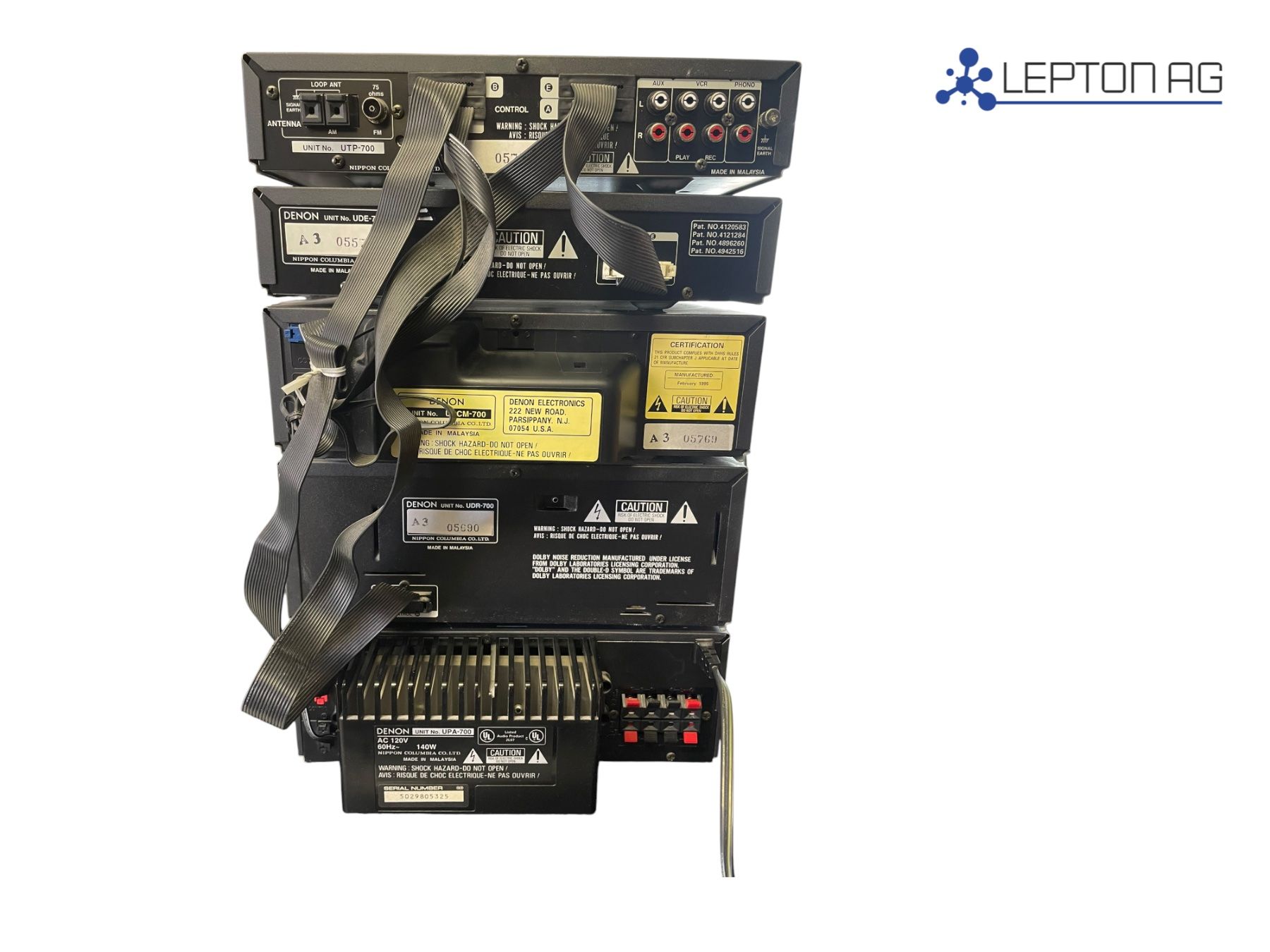 Denon Audio- & Mediensysteme: Denon D-700 Stereoanlage/ 5 Komponenten – Gebraucht aus Niederdorf von LeptonAG 3