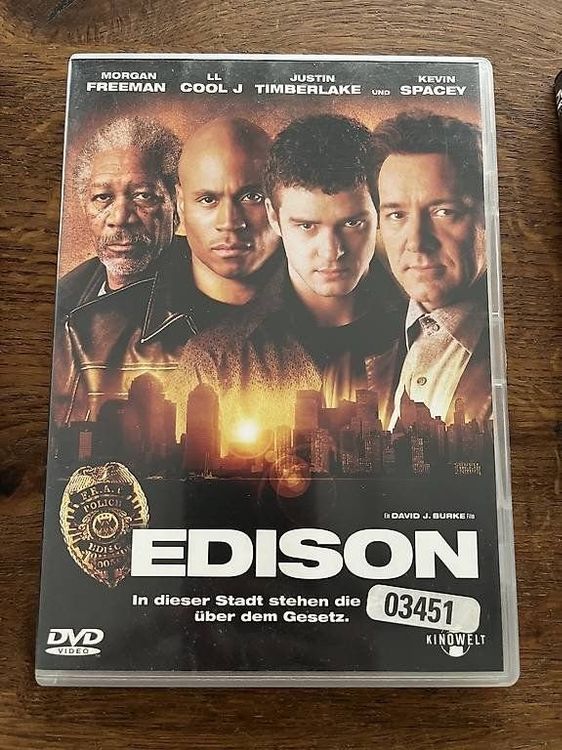 DVD Edison mit Morgan Freeman, LL Cool J, Timberlake (Gebraucht) in ...
