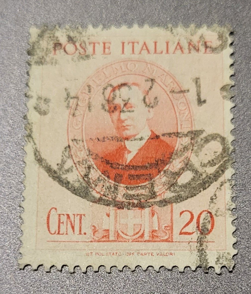 Tutti i francobolli: Italien 1938 alte briefmarke – Usato da St Gallen venduto da Stampsalshobby