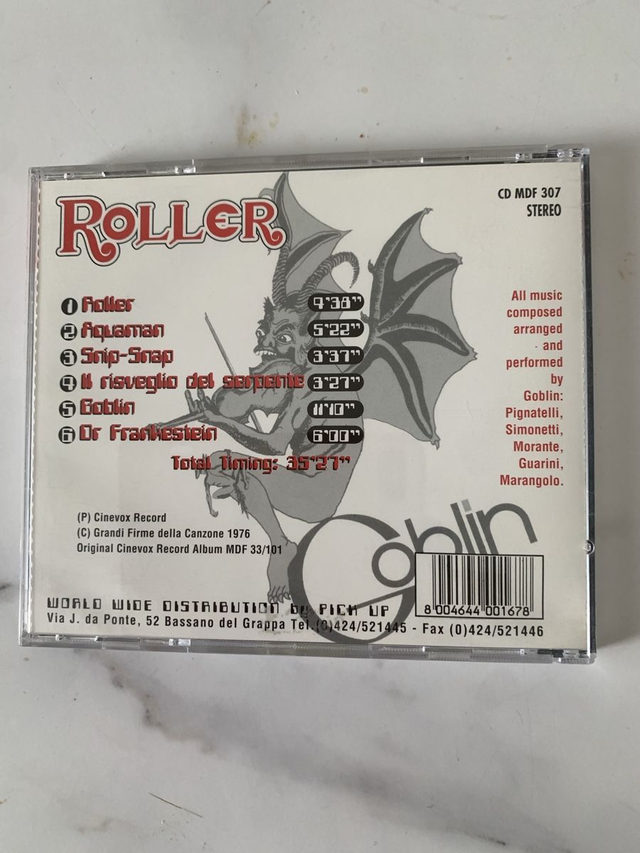 CDs: Goblin/ Roller – D'occasion à lausanne par Ccheche 2