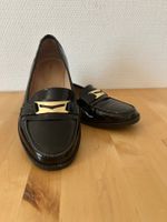 Loafers, Lackleder, Gr. 38, San Marina, wie neu!