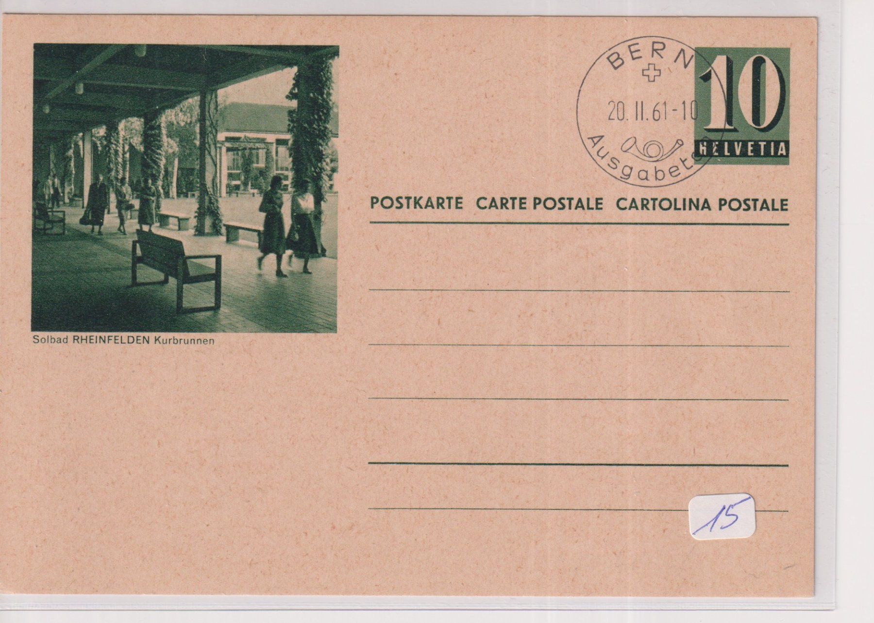 Tous les timbres: PP4) 3 Postkarten,  sehe Scan – D'occasion à Claro par Chanty7 2