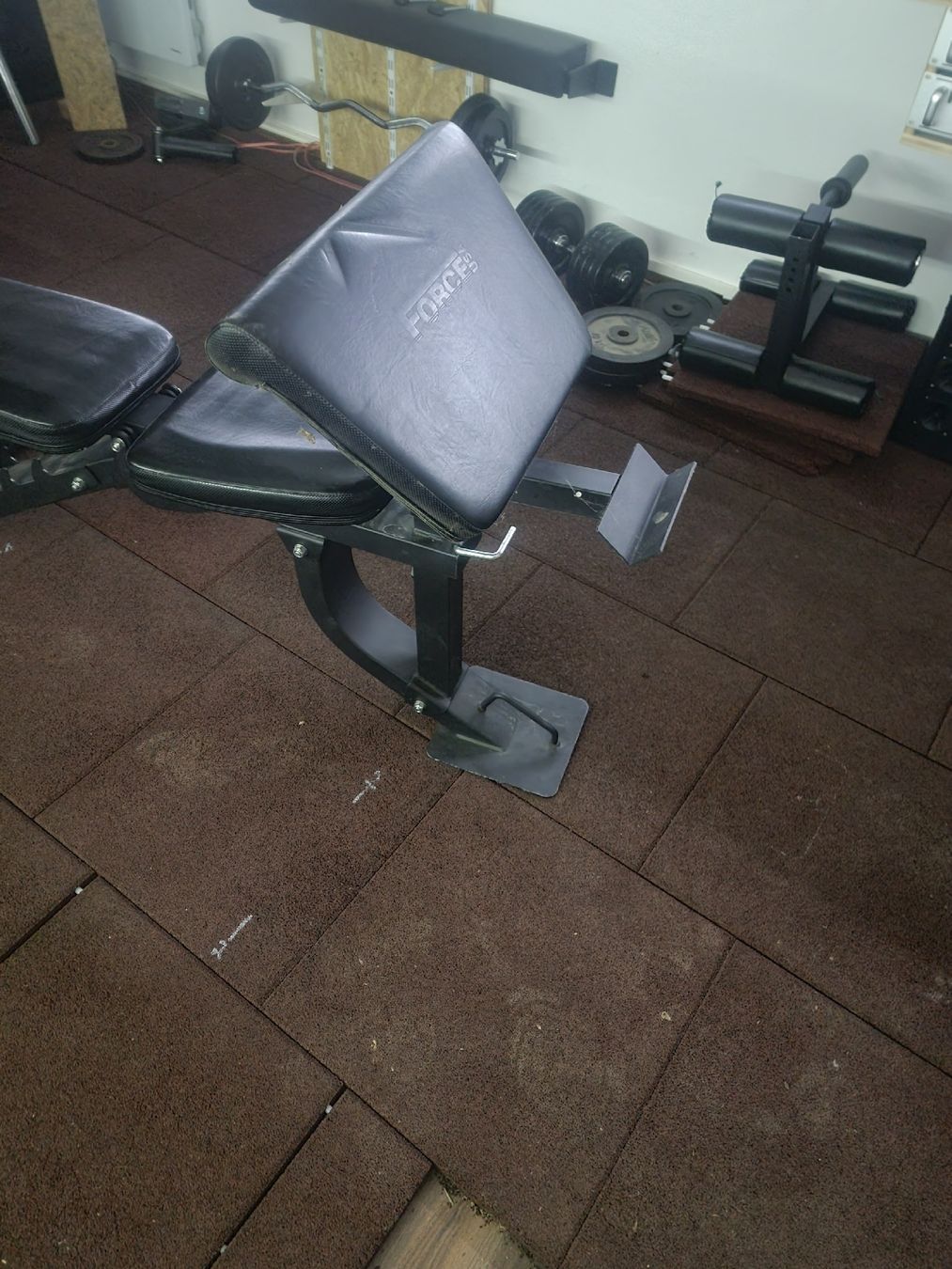 Hometrainer: Schrägbank Force USA – Usato da Oberbussnang venduto da koc_lnl8 2