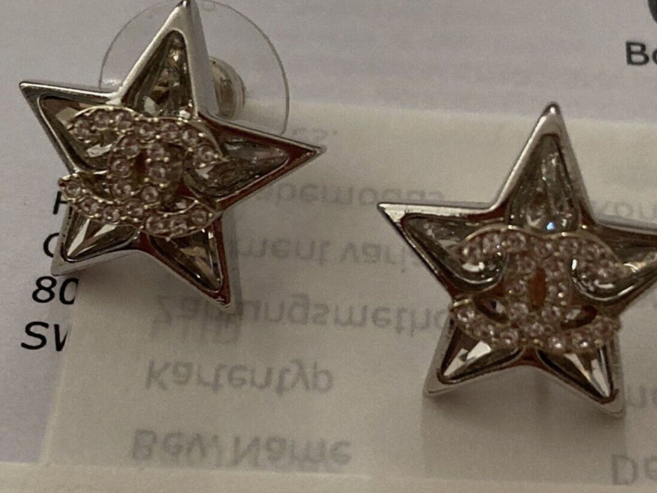 Chanel Orecchini pendenti & Orecchini a lobo: Chanel Ohrringe Comete – Nuovo (secondo la descrizione) da Zuerich venduto da SaTs-43 3