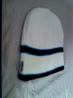 Slazenger Wintermütze, weiss mit Streifen - Top Zustand!
