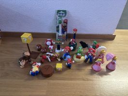 Super Mario Figuren Sammlung + Pez Spender