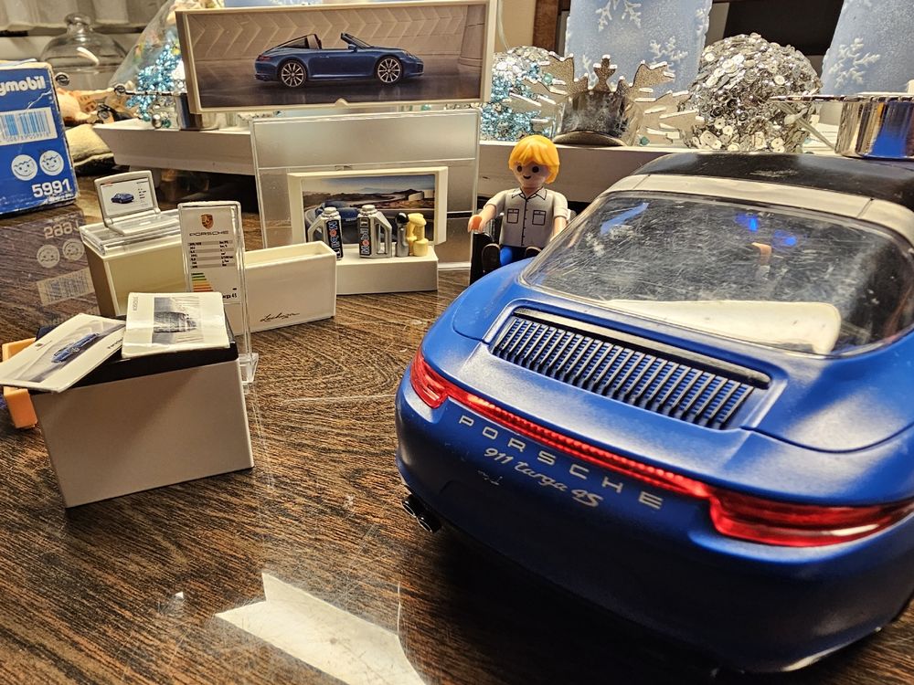 Playmobil 5991 – Voiture De Sport Porsche 911 Targa 4S – Complet – Occasion