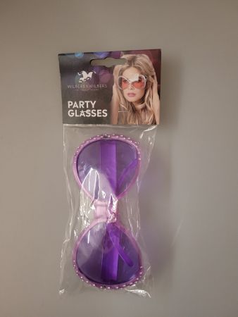 Partbrille Violett