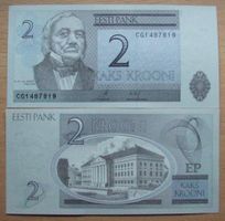 ESTLAND - ESTONIA - 2 KROONI 2006 - UNZIRKULIERTE BANKNOTE