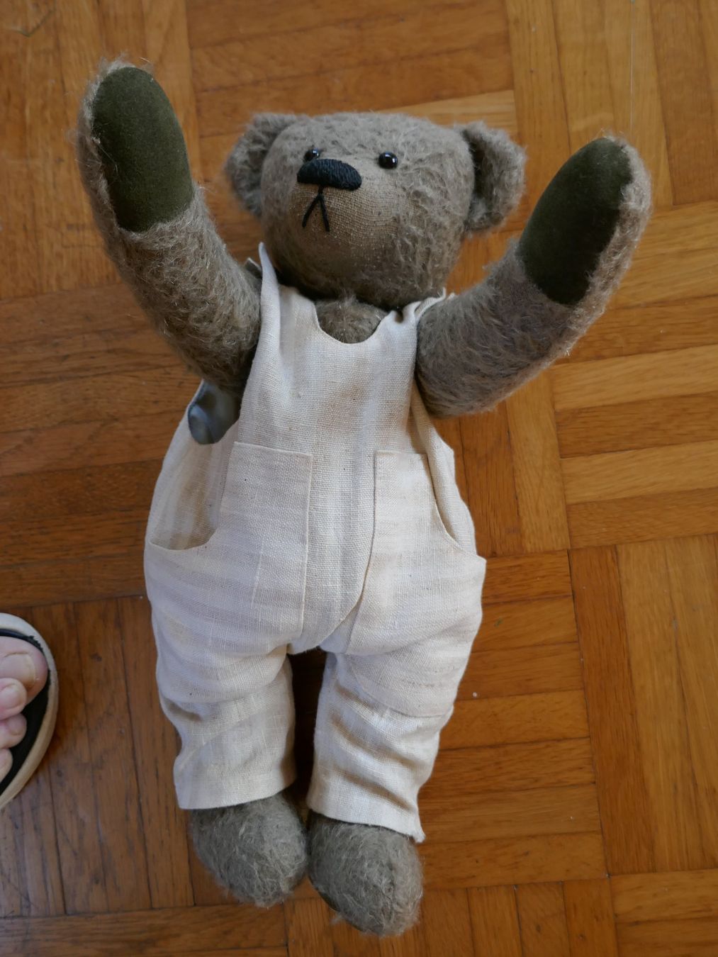 Spielzeuge: Teddy URSIN, aus Naturmaterialien...... – Gebraucht aus Hirschthal von Ruwallkimoos199 5